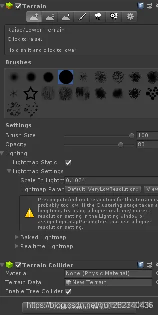 unity3d Unistorm 怎么增加雨滴数量 unity地形添加水_游戏开发_03